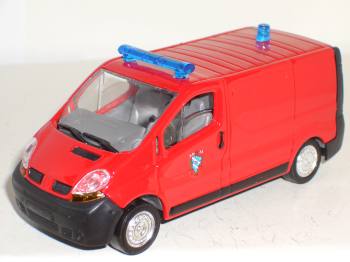 Renault Traffic pompiers modele reduit 1/43 Solido